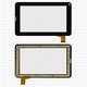 Сенсорний екран для China-Tablet PC 7"; Freelander PD200, чорний, 186 мм, 30 pin, 111 мм, ємнісний, 7", #DH-0703A1-FPC04/L20130705/HK70DR2009/PB70A8508/FM703906KA/FM703906KD/YL-CG015-FPC-A3/DR7-M7S-WJ/WJ1659-FPC-V1.0