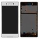 Дисплей для Sony E6553 Xperia Z3+, Xperia Z4, белый, High Copy