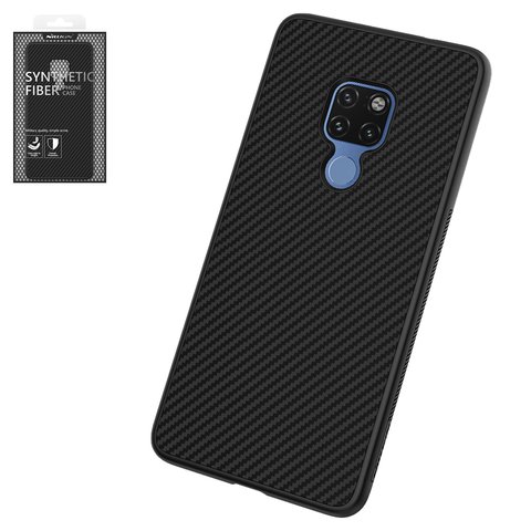Чехол Nillkin Synthetic fiber для Huawei Mate 20, черный, Ultra Slim, пластик, #6902048167094