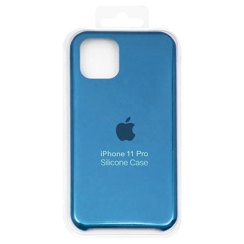 Чехол для iPhone 11 Pro, синий, Original Soft Case, силикон, royal blue 03 