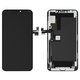 Дисплей для iPhone 11 Pro Max, чорний, з рамкою, Original (PRC), Self-welded OEM
