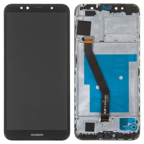 Дисплей для Huawei Honor 7A Pro 5,7", Honor 7C 5,7", Y6 2018 , Y6 Prime 2018 , чорний, з рамкою, High Copy, AUM L29 ATU L21 ATU L22