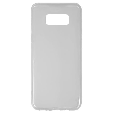 Чехол для Samsung G955 Galaxy S8 Plus, бесцветный, прозрачный, силикон