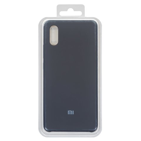 Чехол для Xiaomi Redmi 9A, черный, синий, Original Soft Case, силикон, dark blue 08 , M2006C3LG, M2006C3LI, M2006C3LC