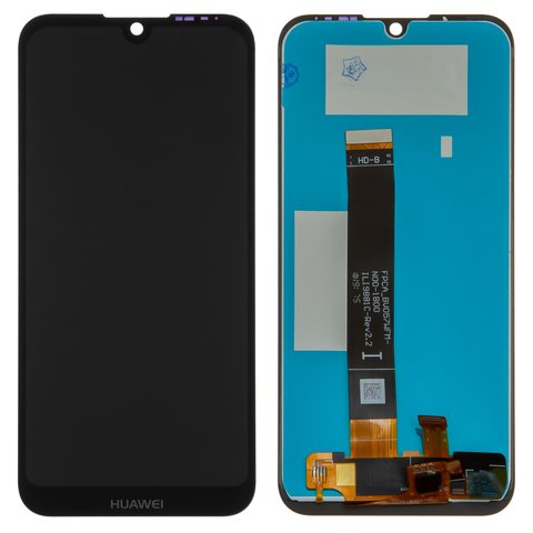 Дисплей для Huawei Honor 8S, Y5 2019 , черный, логотип Huawei, без рамки, Оригинал переклеено стекло , AMN LX1 LX2 LX3 LX9  KSE LX9 KSA LX9