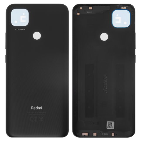 Задня панель корпуса для Xiaomi Redmi 9C, сіра, Original, midnight Gray, M2006C3MG, M2006C3MT