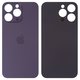 Задня панель корпуса для iPhone 14 Pro Max, фіолетова, не потрібно знімати скло камери, Original (PRC), big hole