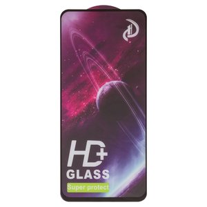 Захисне скло для Oppo A60, сумісне з чохлом, Full Glue, без упаковки , чорний
