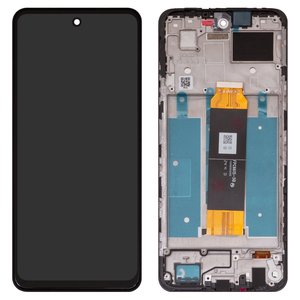 Дисплей для HMD Vibe N159V, черный, с рамкой, High Copy, FPC6615 5B