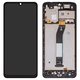 Дисплей для Xiaomi Redmi A3, Redmi A3x, чорний, з рамкою, (Box), 23129RN51X, 23129RN51H
