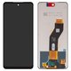 Дисплей для Tecno Pop 8, Spark 20 (KJ5), Spark 20C (BG7), Spark Go (2024) (BG6); Infinix Hot 40i (X6528B), Smart 8 (X6525), чорний, без рамки, High Copy, FPC6615