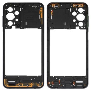 Средняя часть корпуса для Samsung A236B Galaxy A23 5G, черная