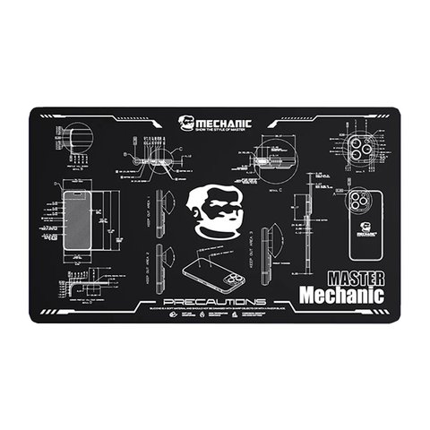 Коврик монтажный Mechanic V79, устойчив к пятнам, термостойкий, 600 мм, 350 мм