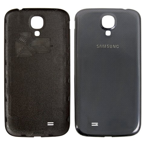 Battery Back Cover compatible with Samsung I9500 Galaxy S4, I9505 Galaxy S4, black 
