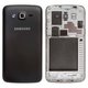 Housing compatible with Samsung G7102 Galaxy Grand 2 Duos, (black)