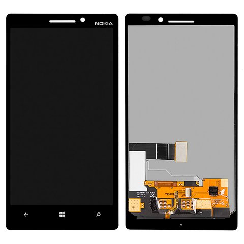 LCD compatible with Nokia 930 Lumia, black 