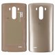 Battery Back Cover compatible with LG G3 D855, (golden)