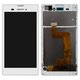 Pantalla LCD puede usarse con Sony D5102 Xperia T3, D5103 Xperia T3, D5106 Xperia T3, blanco, Original (PRC)