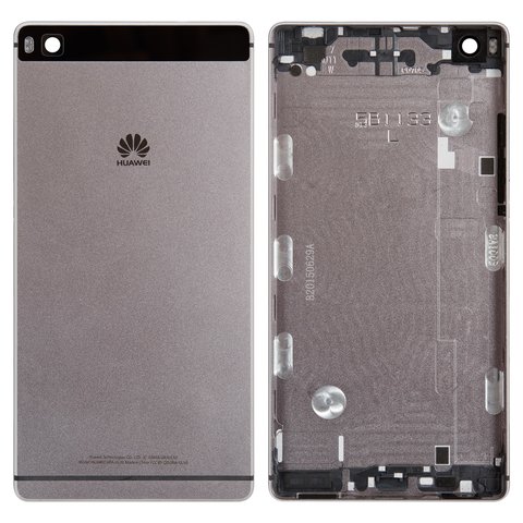 Housing Back Cover compatible with Huawei P8 GRA L09 , black 