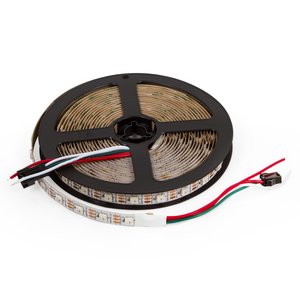 LED Strip SMD5050, WS2812B white, with controls, IP20, 5 V, 60 LEDs m, 5 m 
