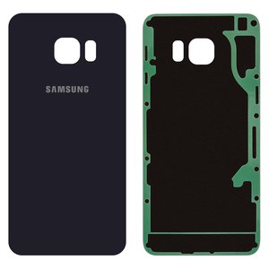 Panel trasero de carcasa puede usarse con Samsung G928 Galaxy S6 EDGE Plus, azul, 2.5D, Original PRC 