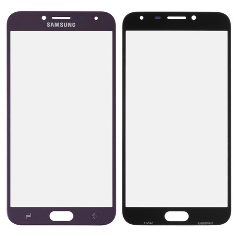 Housing Glass compatible with Samsung J400F Galaxy J4 2018 , purple, orchid gray 