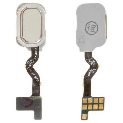 Flat Cable compatible with Samsung J600F Galaxy J6, for fingerprint recognition Touch ID , golden 