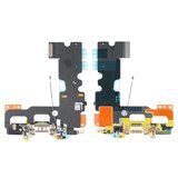 Шлейф для iPhone 7, коннектора наушников, коннектора зарядки, белый, Original (PRC)