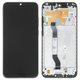 LCD compatible with Xiaomi Redmi Note 8, (black, without logo, with frame, High Copy, M1908C3JH, M1908C3JG, M1908C3JI)