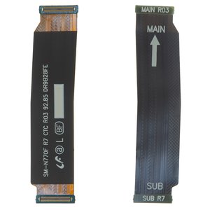 Cable flex puede usarse con Samsung N770 Galaxy Note 10 Lite, entre placas