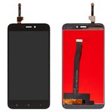 LCD compatible with Xiaomi Redmi 4X, (black, grade B, without frame, High Copy)