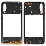 Housing Middle Part compatible with Samsung A307 Galaxy A30s, A307F/DS Galaxy A30s, (black, with side button)