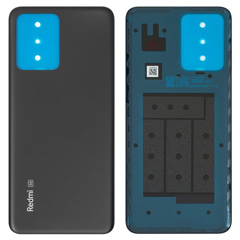 Housing Back Cover compatible with Xiaomi Redmi Note 12 5G, gray 