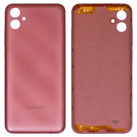 Housing Back Cover compatible with Samsung A042 Galaxy A04e, copper 