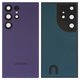 Panel trasero de carcasa puede usarse con Samsung S928 Galaxy S24 Ultra, morada, con vidrio de cámara, titanium viole