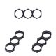 Holder for Batteries 21700, (cell, 1x3)