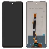 LCD compatible with Tecno Spark 20 Pro (KJ6); Infinix Hot 40 (X6836), Hot 40 Pro (X6837), (black, without frame, High Copy, TXDI680QBQPX)