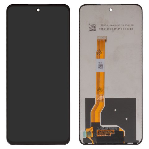 LCD compatible with Realme 12 5G RMX3999 , black, without frame, Original PRC , RMX3999 