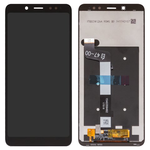 LCD compatible with Xiaomi Redmi Note 5, black, without frame, Box  