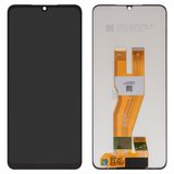 LCD compatible with Samsung A055 Galaxy A05, (black, without frame, High Copy)