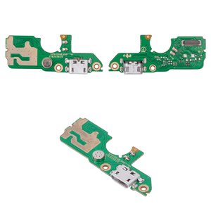 Flat Cable compatible with Tecno Pop 5 BD2 , charge connector, with microphone, Copy, charging board 