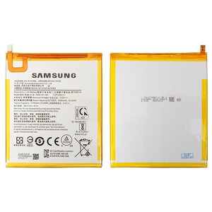 Battery SWD WT N8 compatible with Samsung T290 Galaxy Tab A 8.0" WiFi, T295 Galaxy Tab A 8.0" LTE, 3.82 V, 5100 mAh, Original PRC  