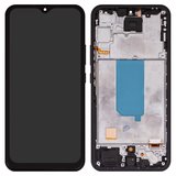 Pantalla LCD puede usarse con Samsung A346 Galaxy A34 5G, negro, con marco, Copy, (TFT)