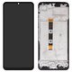 Pantalla LCD puede usarse con Realme C51, negro, con marco, High Copy