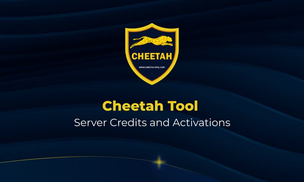 Meet Cheetah Tool Server Credits and Activations. - GsmServer