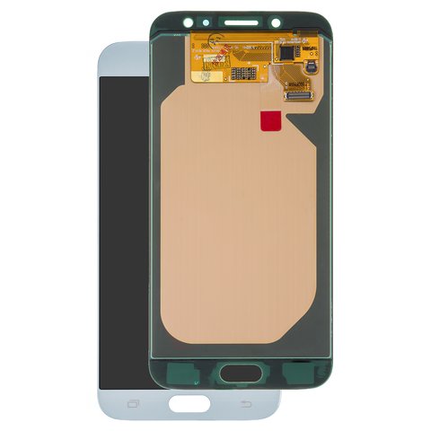 LCD compatible with Samsung J730 Galaxy J7 2017 , blue, without frame, original change glass 