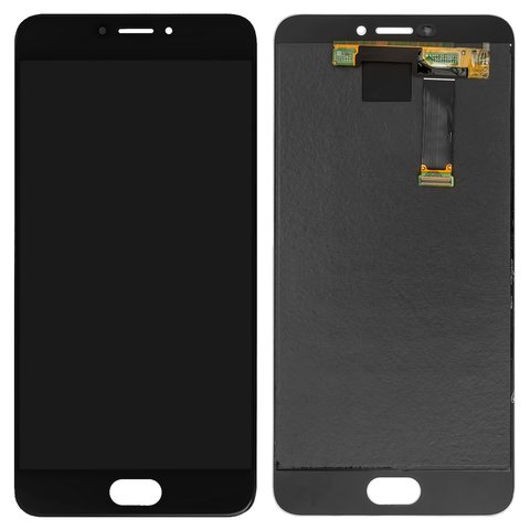 LCD compatible with Meizu MX6, black, without frame, High Copy, M685H 