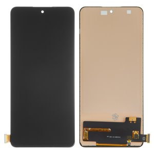 LCD compatible with Xiaomi Redmi Note 10 Pro, Redmi Note 10 Pro Max, black, without frame, Copy, TFT , M2101K6G 