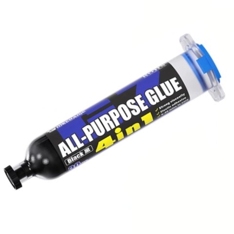 Glue Mechanic G7, polyurethane, black, quick drying, for gluing back covers, for display frames, 30 ml