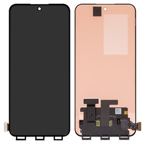 LCD compatible with Oppo Reno12 Pro CPH2629 , black, without frame, Original PRC  